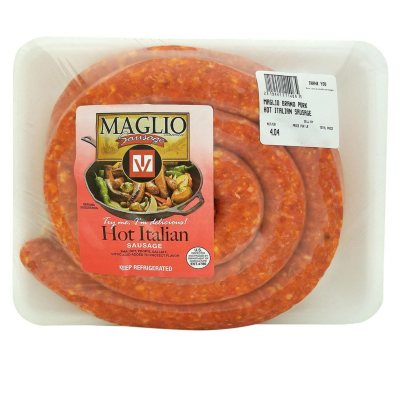 Maglio Hot Italian Sausage (priced per pound) Sam's Club
