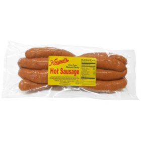 Koegel's Hot Sausage, priced per pound