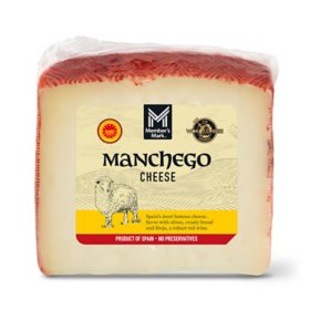 Member's Mark Manchego Wedge Cheese, priced per pound