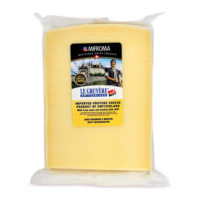 Mifroma Le Gruyere Cheese (Priced Per Pound)