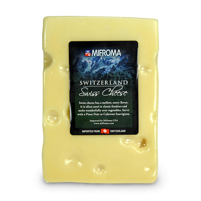 Mifroma Switzerland Swiss Cheese (Priced Per Pound)