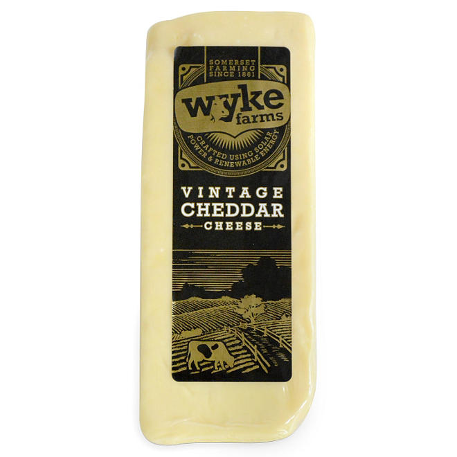Wyke Farms Vintage Cheddar Cheese (Priced Per Pound)
