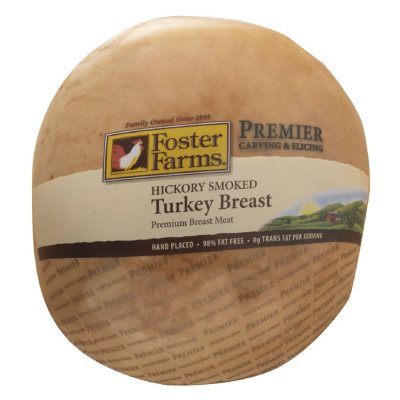 Foster Farms Hickory Smoked Turkey Breast (priced per pound) - Sam's Club