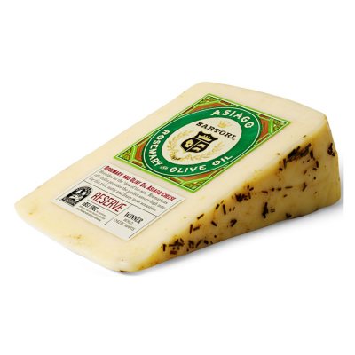 Sartori Asiago with Rosemary and Olive Oil Cheese (priced per pound
