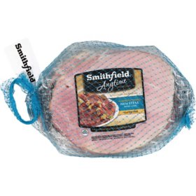 Smithfield Hardwood Smoked Bone In Ham Steak, priced per pound