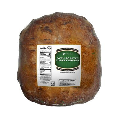 Member S Mark Oven Roasted Turkey Breast Priced Per Pound Sam S Club