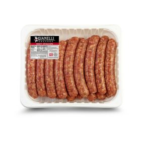 Gianelli Hot Italian Pork Sausage Links, priced per pound