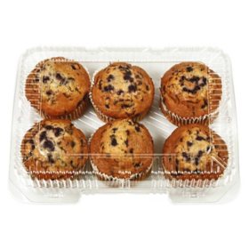 Member's Mark Blueberry Muffins 6 ct.