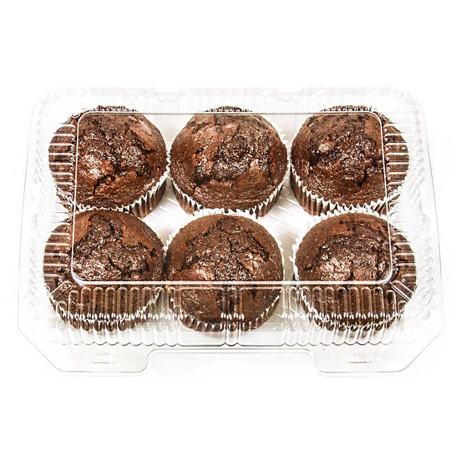 Member's Mark Double Chocolate Muffins 6 ct.