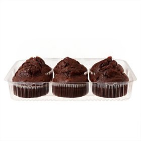 Member's Mark Double Chocolate Muffins 6 ct.