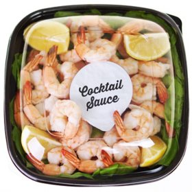 Member's Mark Shrimp Tray with Cocktail Sauce