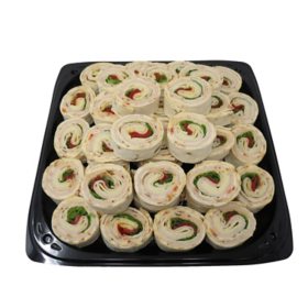 Member's Mark Sun-Dried Tomato Chicken Wrap Party Tray, priced per pound