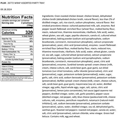 Party Trays, Fruit Trays, and Sandwich Trays Near Me & Online - Sam's Club