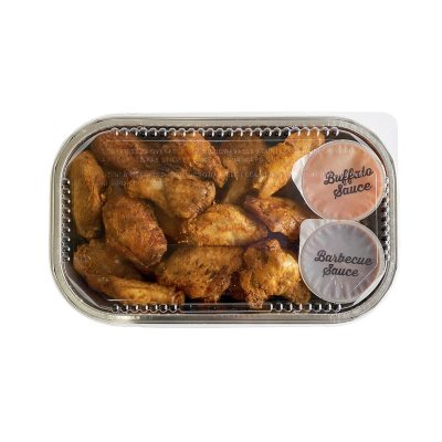 virkelighed billet skal Oven Roasted Wings with Honey BBQ and Buffalo Sauces (priced per pound) - Sam's  Club