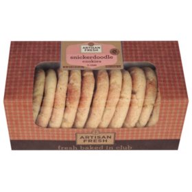 Artisan Fresh Snickerdoodle Cookies 12 Ct Sam S Club