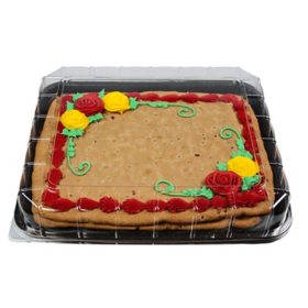 Half Sheet Double Layer Chocolate Chip Cookie Cake