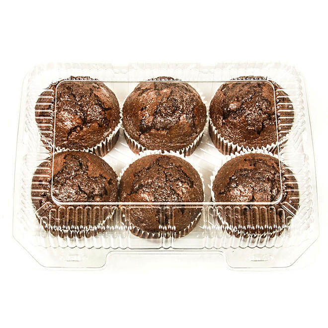 Member's Mark Double Chocolate Muffins 6 ct.