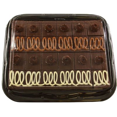 Member's Mark Gourmet Brownie Platter, Four Flavors (56 oz.) - Sam's Club