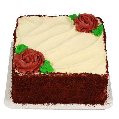 Member's Mark Square Red Velvet Cake (79 oz.) - Sam's Club