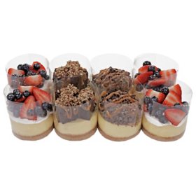 Member's Mark 3" Cheesecake Variety Pack, 3 Flavors (8 ct.)