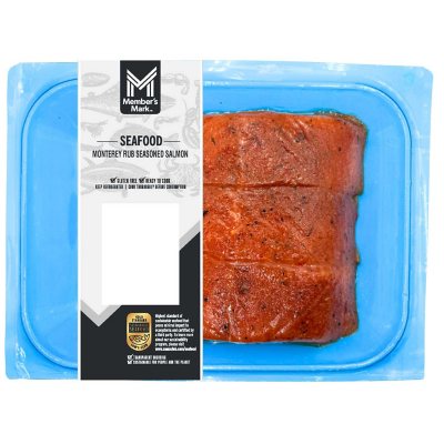 Member's Mark Seasoned Atlantic Salmon (priced per pound)