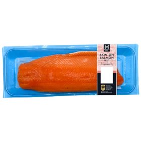 Member's Mark Salmon Fillet, Skin-On, priced per pound