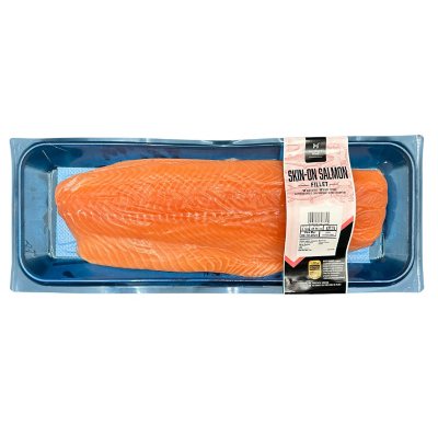 Member's Mark Farm-Raised Atlantic Salmon, Skin-On Fillet (priced per  pound) - Sam's Club