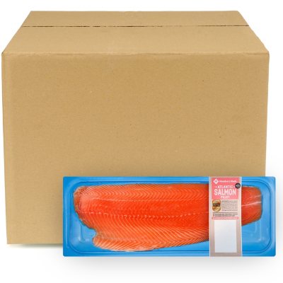 Member's Mark Farm Raised Atlantic Salmon Fillet, Skinless, Bulk