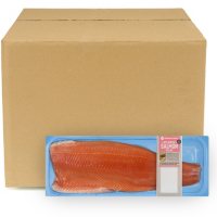 Member's Mark Farm-Raised Atlantic Salmon, Skin-On Fillet, Bulk Wholesale Case (priced per pound)