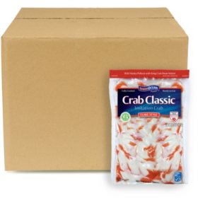 TransOcean Crab Classic Imitation Crab Flakes, Case 20 lbs.