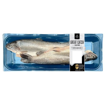 Member's Mark Whole Dressed Rainbow Trout (priced per pound) Sam's Club