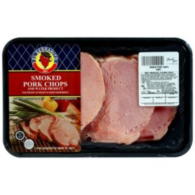 El Serranito Smoked Pork Chop, Trayed, priced per pound 