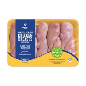 Member's Mark Boneless Skinless Chicken Breasts, priced per pound 