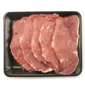 Member's Mark USDA Choice Angus Beef Bottom Round Steak, Thin Sliced, priced per pound