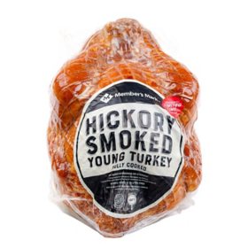 Member's Mark Hickory Smoked Fully Cooked Whole Turkey (10-16 lbs.)