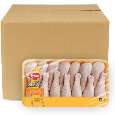Tyson Chicken Drumsticks, Bulk Wholesale Case (14 ct./6 pkgs., priced per pound) Sam's Club