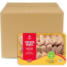 Whole Chicken Wings, Bulk Wholesale Case (priced per pound)