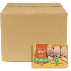 Member's Mark Chicken Thighs, Bulk Wholesale Case (priced per pound)