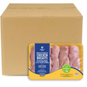 Boneless Skinless Chicken Breast, Bulk Wholesale Case, priced per pound