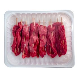 Sirloin Beef Skewers (priced per pound)