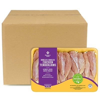 Member's Mark Chicken Tenderloins, Bulk Wholesale Case (priced per