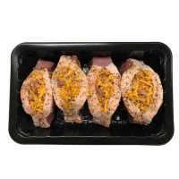 Bacon & Cheddar Cheese-Stuffed Pork Chops, Trayed (priced per pound)