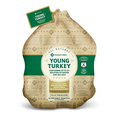Member's Mark All-Natural Whole Turkey (Choose size) - Sam's Club