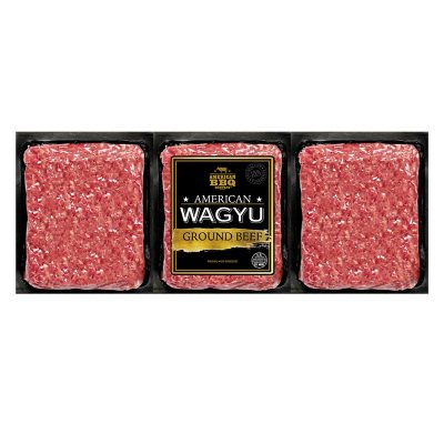 Bubba Burger Burgers, American Wagyu Beef 3 ea, Shop