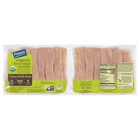 Perdue Organic Chicken Breast Strips (priced per pound)