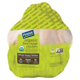 Perdue Organic Whole Chicken, priced per pound