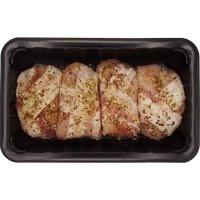 Member's Mark Bacon-Wrapped Chicken Breasts Stuffed with Spinach and Artichoke Cream Cheese (priced per pound)