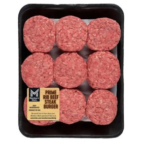 Member's Mark Prime Rib Ground Beef Sliders, priced per pound