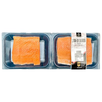 Member's Mark Atlantic Salmon Fillets (priced per pound) - Sam's Club