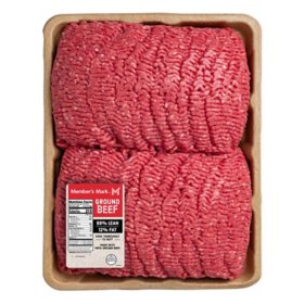Member's Mark 88/12 Ground Beef, priced per pound